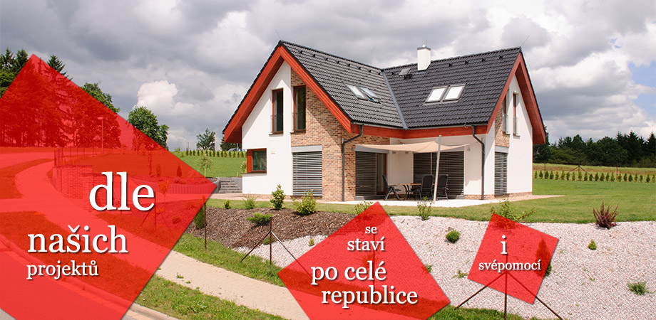 Naše projekty se staví po celé republice i svépomocí